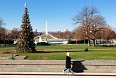 Вид от Капитолия на Mall и Мемориал Вашингтона