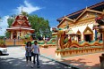 В тайском буддийском храме Wat Chayamangkalaram