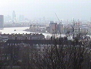Вид на Лондон с холма