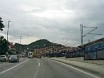 Типичный городок на юге Сербии. Горы буквально утыканы домами