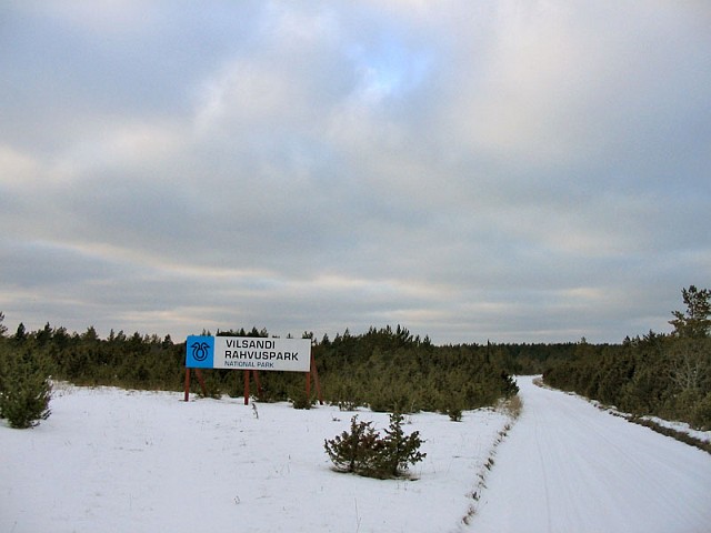 На эстонские острова по ледовым дорогам