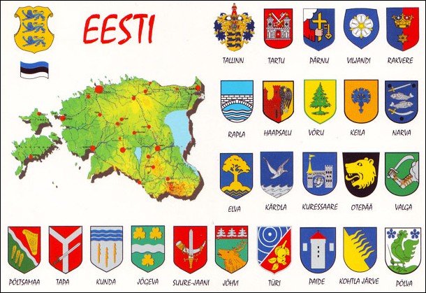 Все эстонские города. Куда поехать? Обзор