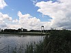 Вантовый мост на озере Тамула