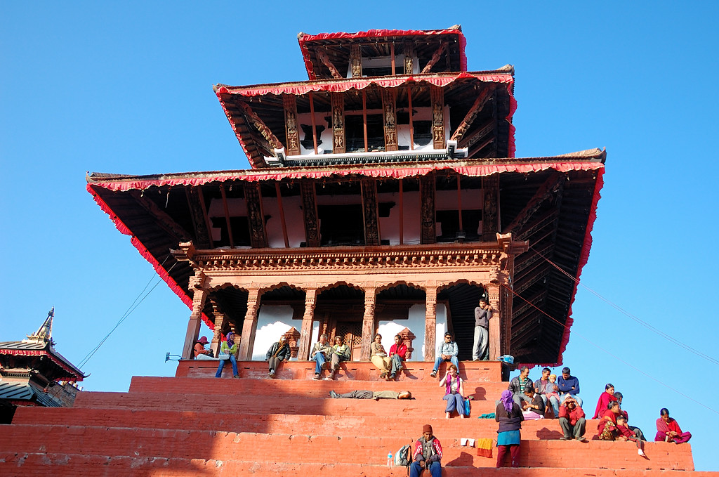 Непал-лайт ;) Рассвет с видом на Аннапурну