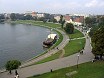 A view to the Vistula river from Wawel