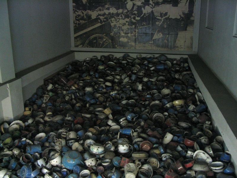 Освенцим. Вещи убитых заключенных