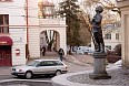 Памятник французскому писателю Ромену Гари, уроженцу Вильнюса