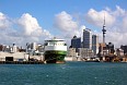Вид на Окленд с экскурсионного кораблика