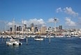 Вид на Окленд с экскурсионного кораблика