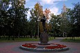 Памятник Г.Р.Державину, первому губернатору Олонецкой области