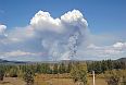 Лесной пожар в Читинской области