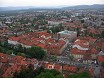 Словения. Вид на Любляну с башни замка