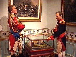 Веллингтон и Наполеон играют в солдатики