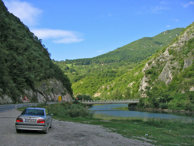 Юг Сербии, горная дорога