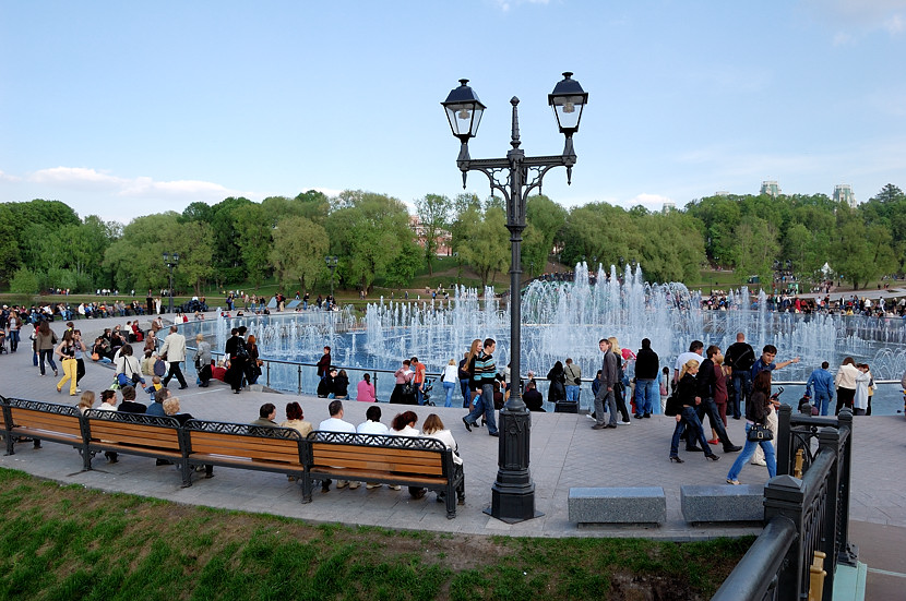 Есть ли туалет в парке царицыно