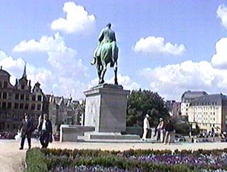 Брюссель. Памятник королю Альберту I