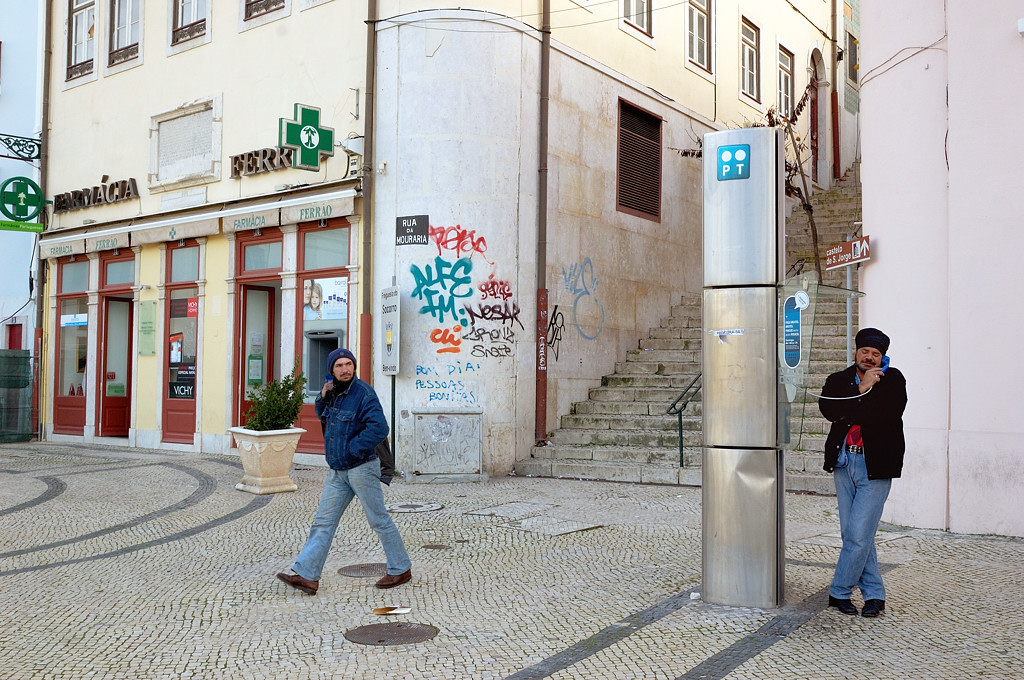 На улицах лиссабона